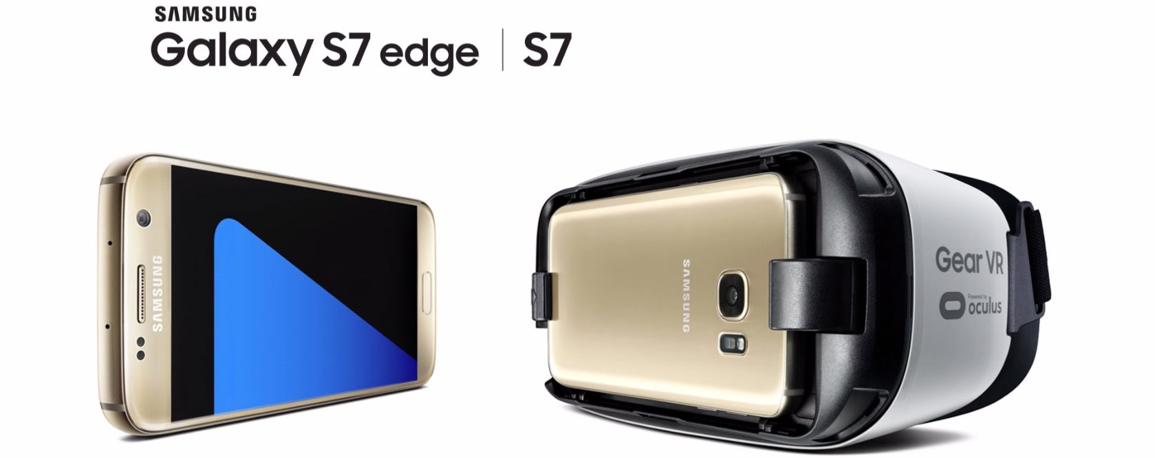 Samsung Galxy S7 en S7 Edge met Gear VR powered by Oculus